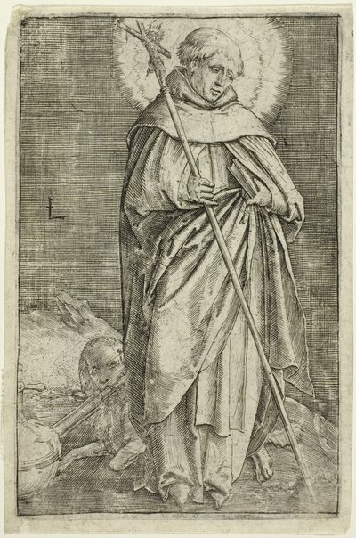 Saint Dominique - Lucas van Leyden