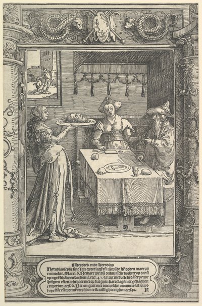 Salomé avec la tête de Jean-Baptiste, vers 1517 - Lucas van Leyden