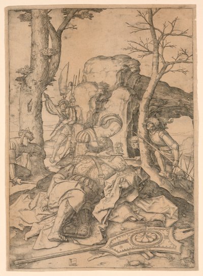 Samson et Dalila - Lucas van Leyden