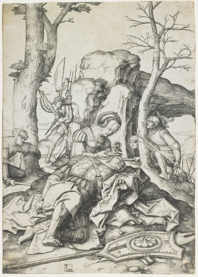 Samson et Dalila, vers 1508 - Lucas van Leyden