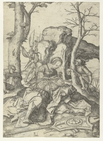 Samson et Dalila - Lucas van Leyden