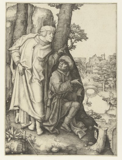Suzanne et les vieillards - Lucas van Leyden