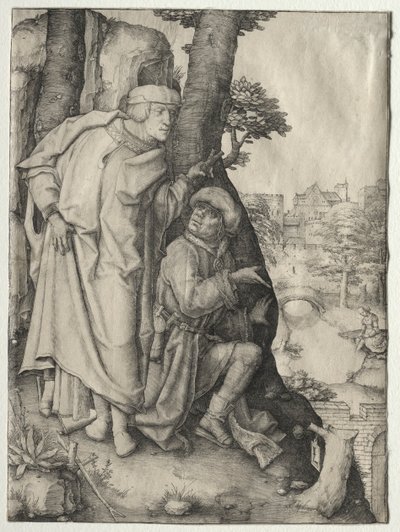 Suzanne et les deux vieillards, vers 1508 - Lucas van Leyden