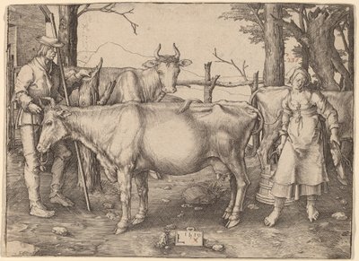 La laitière - Lucas van Leyden