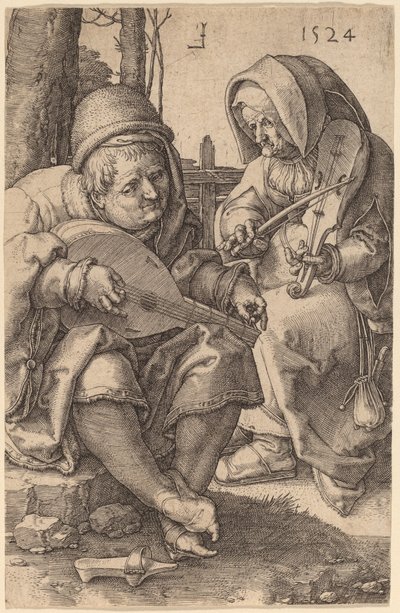 Les musiciens - Lucas van Leyden