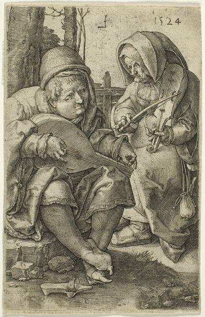 Les musiciens - Lucas van Leyden