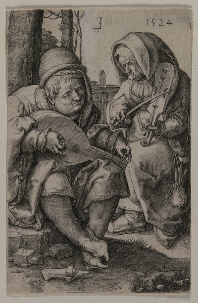 Les musiciens - Lucas van Leyden