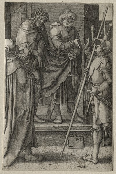 La Passion : Le Christ présenté au peuple - Lucas van Leyden