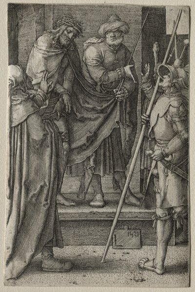 La Passion : Christ présenté au peuple, 1521 - Lucas van Leyden