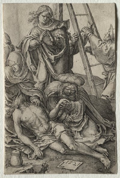 La Passion : Descente de croix, 1521 - Lucas van Leyden