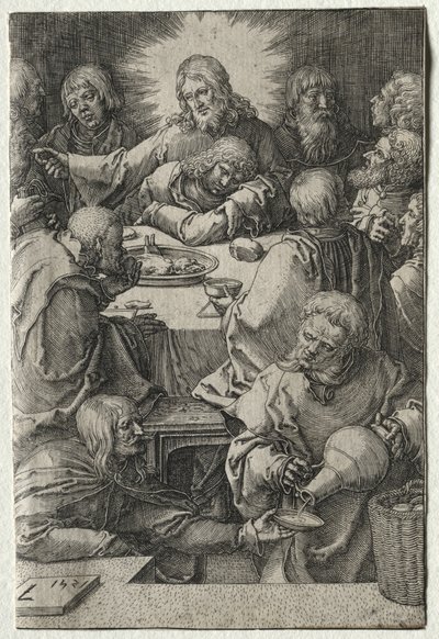 La Passion : La Dernière Cène - Lucas van Leyden