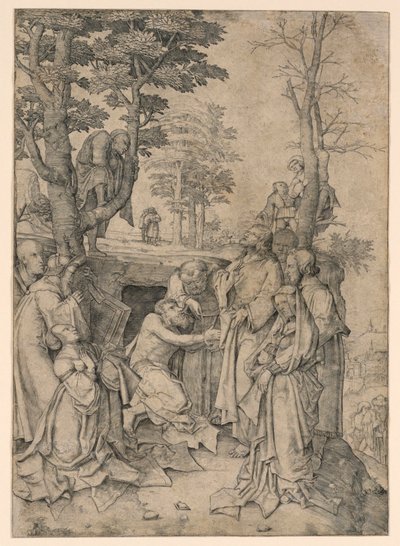 La Résurrection de Lazare - Lucas van Leyden