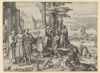 Le Retour du fils prodigue - Lucas van Leyden