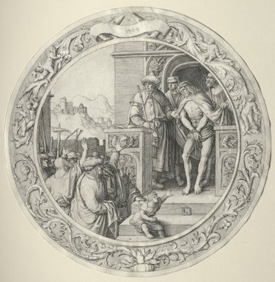 La Passion Ronde : Christ présenté au peuple - Lucas van Leyden