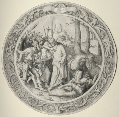 La Passion Ronde : La trahison du Christ, 1509 - Lucas van Leyden