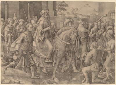 Le Triomphe de Mardochée - Lucas van Leyden