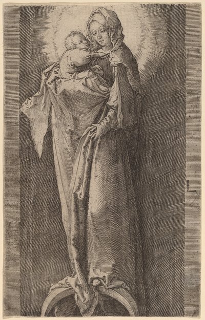 La Vierge dans la niche - Lucas van Leyden