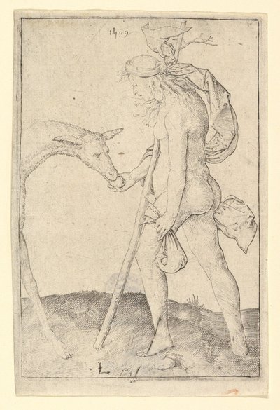 Femme avec la biche, 1509 - Lucas van Leyden