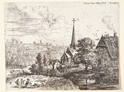 Village près d