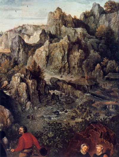 La fête champêtre (détail), 1576 - Lucas van Valckenborch