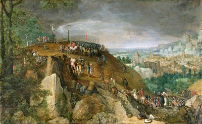La crucifixion - Lucas van Valckenborch