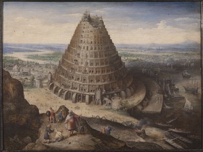 La tour de Babel - Lucas van Valckenborch