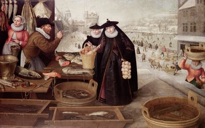 Hiver, 1595 - Lucas van Valckenborch