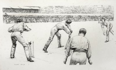 Un match à Lords - Lucien Davis