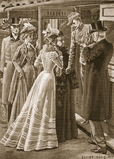 De retour de la guerre : un C.I.V. rapatrié, illustration de 