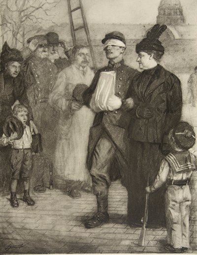 Accueillir les blessés - Lucien Hector Jonas