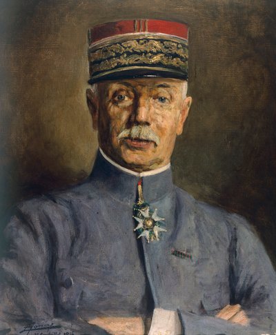 Portrait du général Fayolle, commandant de la Seizième Armée, par Lucien Jonas, Première Guerre mondiale, France, 20e siècle - Lucien Hector Jonas