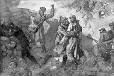 La conquête du fort, Notre-Dame de Lorette, Artois, France, 1915, 1926 - Lucien Jonas