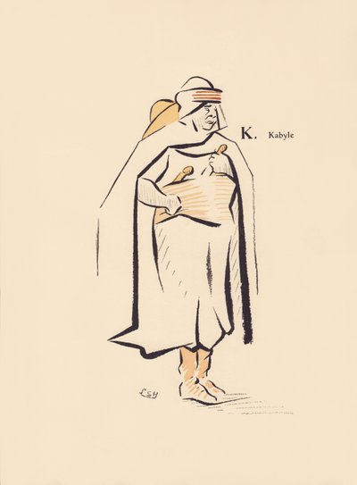 K. Kabyle - Lucien L. (active 1904) Henreaux
