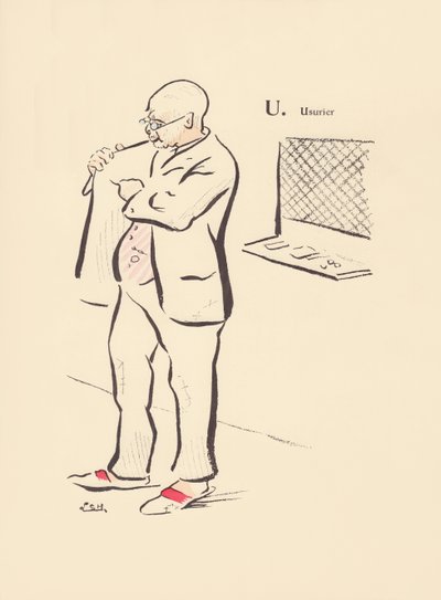 U. usurier - Lucien L. (active 1904) Henreaux