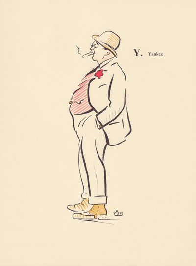Y. Yankee - Lucien L. (active 1904) Henreaux