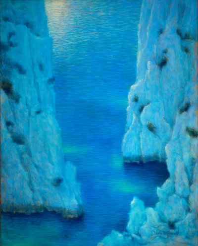 La Calanque - Lucien Levy-Dhurmer