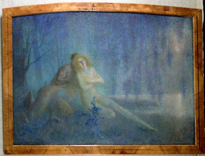 Histoire bleue - Lucien Levy Dhurmer