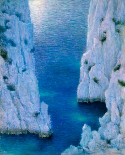 La Calanque, vers 1936 - Lucien Levy Dhurmer