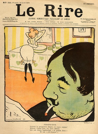 Dessin humoristique, couverture de 