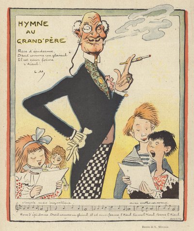 Illustration pour Le Rire - Lucien Metivet