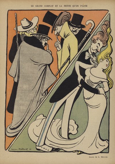 Illustration pour Le Rire - Lucien Metivet