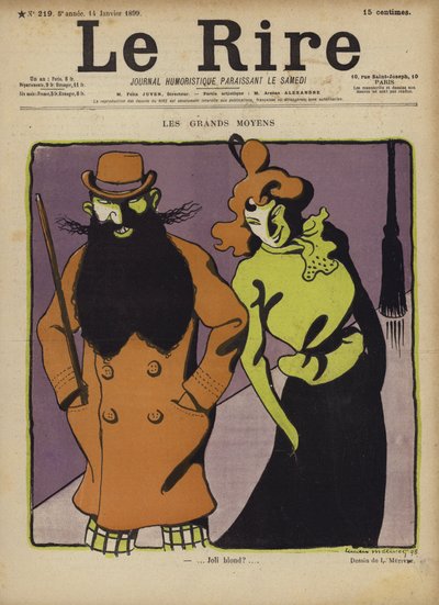 Illustration pour Le Rire - Lucien Metivet