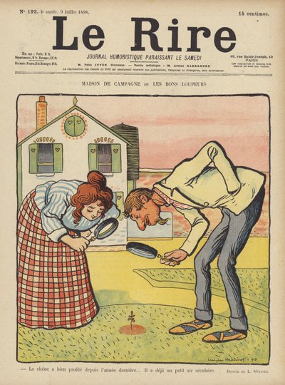 Illustration pour Le Rire - Lucien Metivet