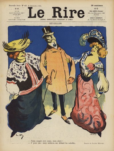 Illustration pour Le Rire - Lucien Metivet
