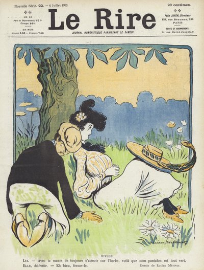 Illustration pour Le Rire - Lucien Metivet