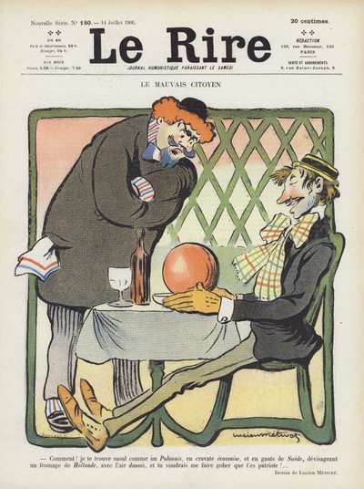 Illustration pour Le Rire - Lucien Metivet