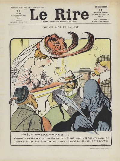 Illustration pour Le Rire - Lucien Metivet