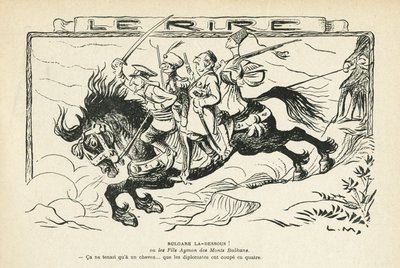 Illustration dans Le Rire - Lucien Metivet
