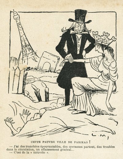 Illustration dans Le Rire - Lucien Metivet