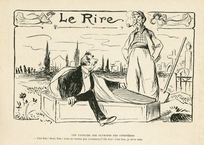 Illustration dans Le Rire - Lucien Metivet